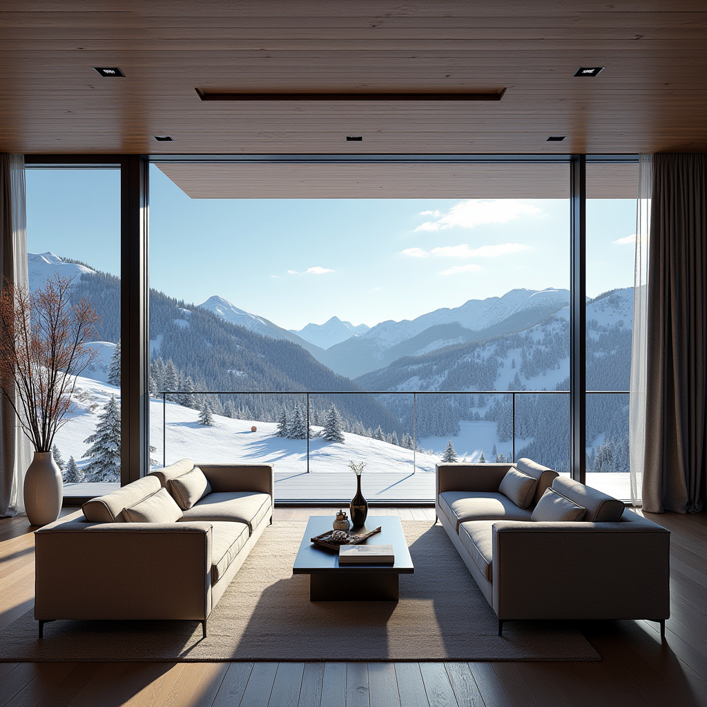 Розкішний п'ятизірковий готель у Буковелі з прямим доступом до лижних схилів, панорамними вікнами, терасою та видом на гори